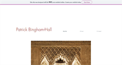 Desktop Screenshot of patrickbingham-hall.com